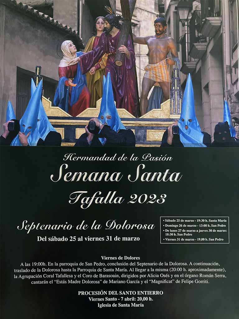 Semana Santa en Tafalla 2023 Tafalla